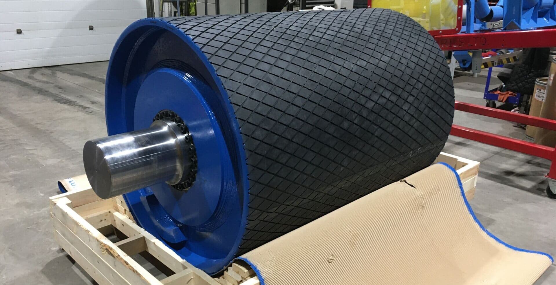 Drive and Take-Up Pulleys
